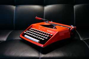Blockchain-based typewriter